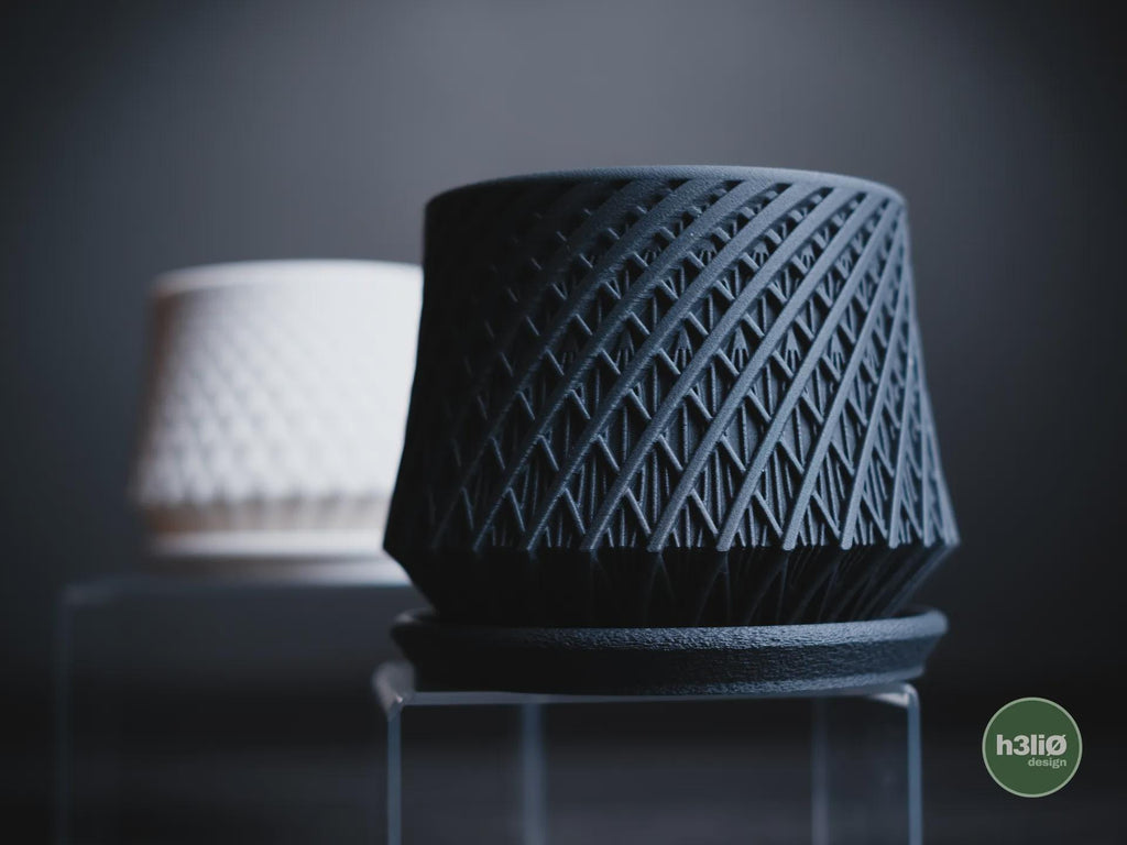 Kairo Geometric Planter, 3D printed in PLA, view 9 of 12