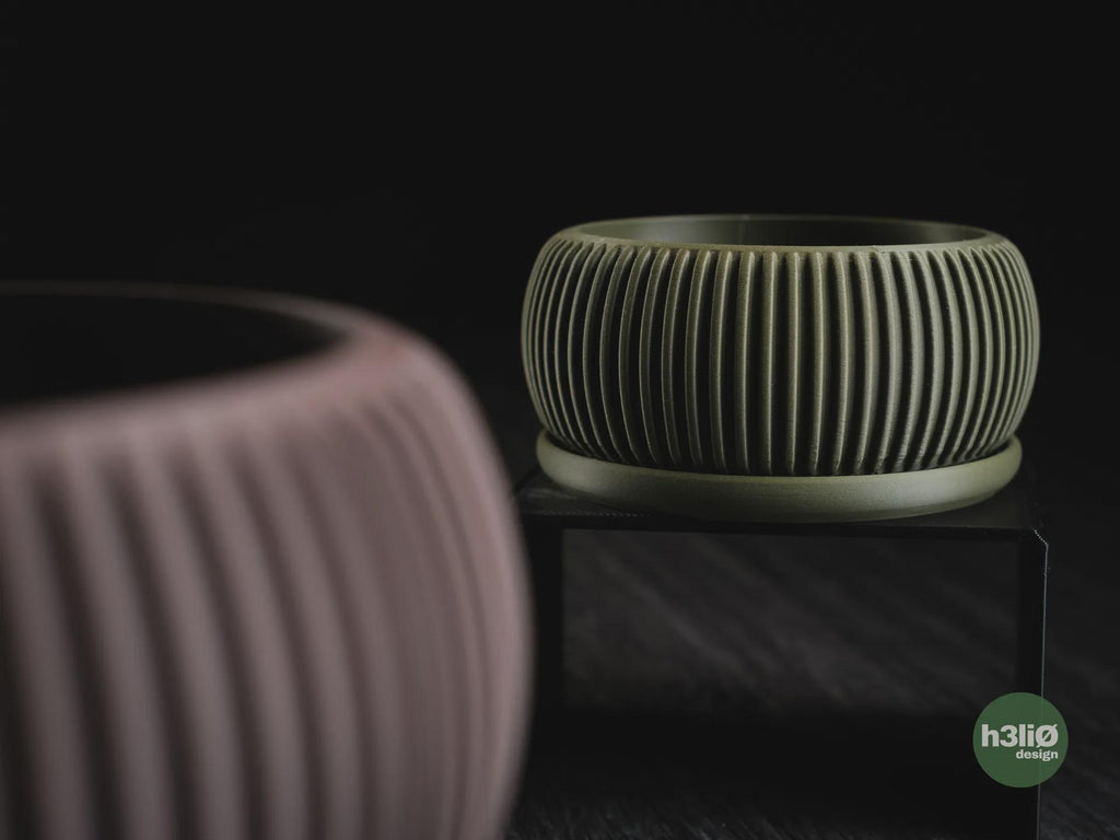 Taveiro Geometric Planter, 3D printed in PLA, view 6 of 11
