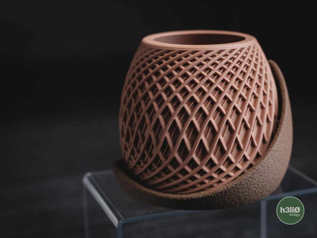 Stryde Geometric Planter, 3D printed in PLA, view 9 of 15