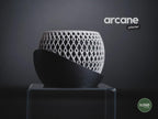 Arcane Geometric Planter, 3D printed in PLA