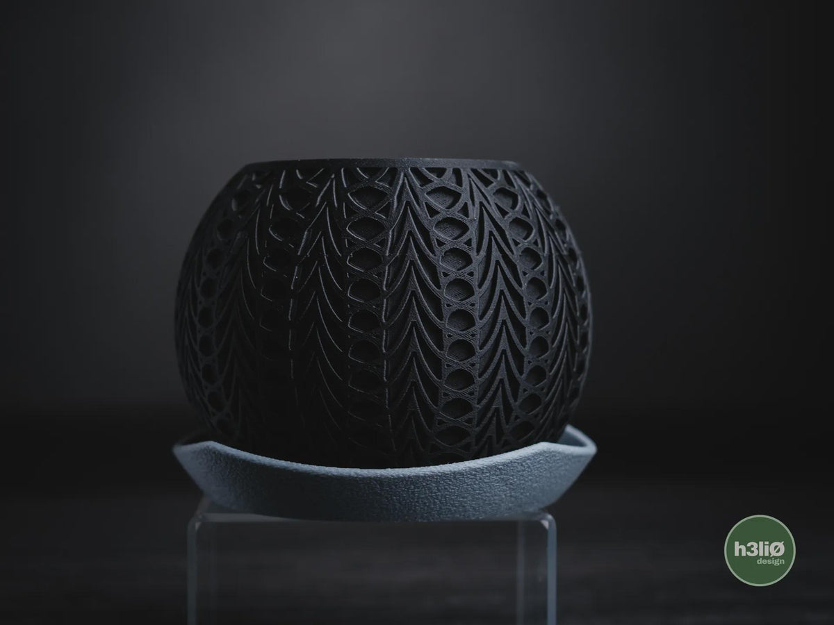 Fusion Geometric Planter, 3D printed in PLA, view 2 of 13