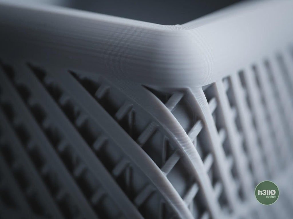 Qube Geometric Planter, 3D printed in PLA, view 13 of 13