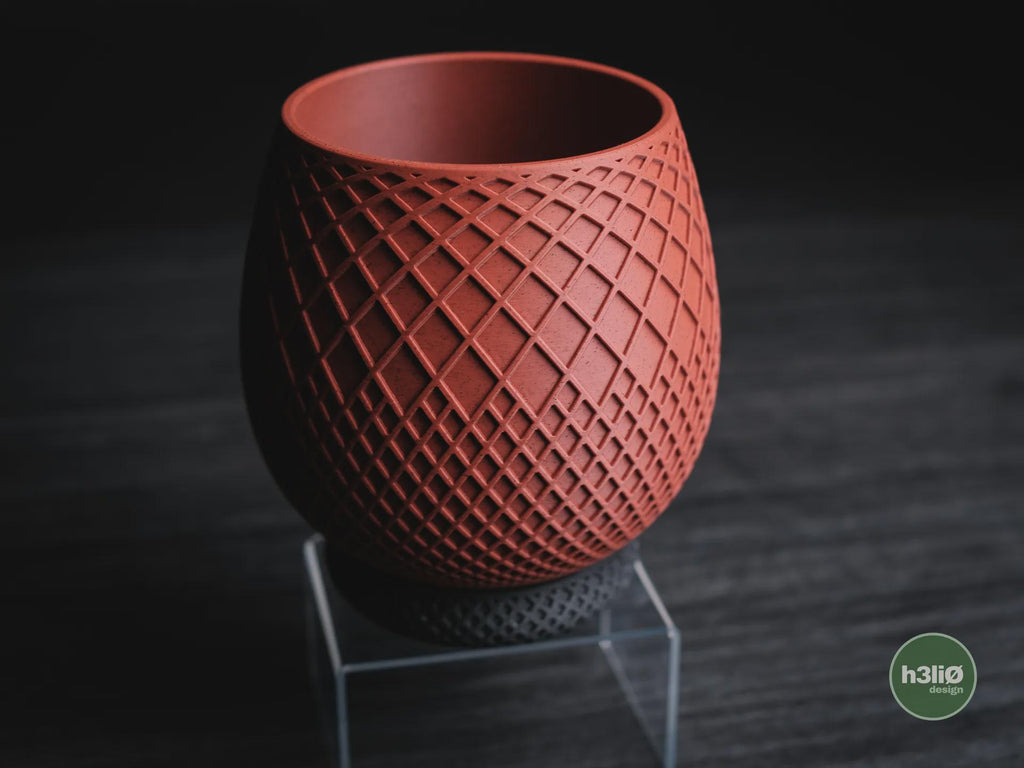 Miro Geometric Planter, 3D printed in PLA, view 5 of 14