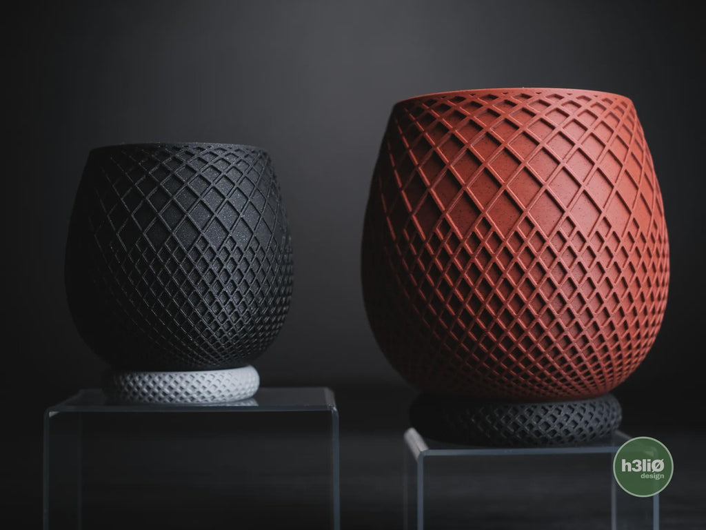 Miro Geometric Planter, 3D printed in PLA, view 9 of 14