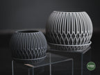 Zyra Geometric Planter, 3D printed in PLA, view 4 of 13