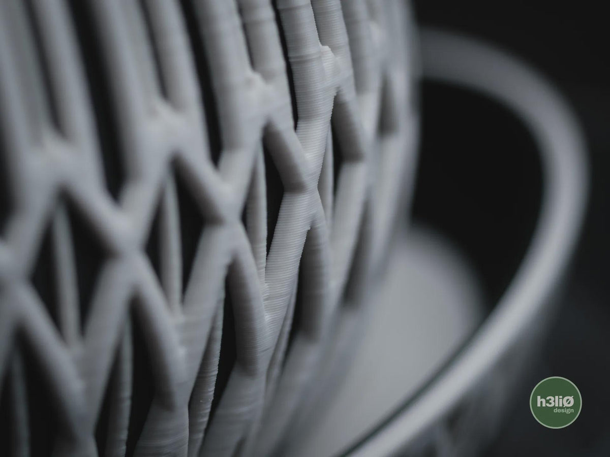 Zyra Geometric Planter, 3D printed in PLA, view 6 of 13