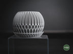 Zyra Geometric Planter, 3D printed in PLA, view 12 of 13