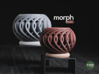 Morph Geometric Planter, 3D printed in PLA
