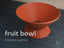 Geometric Fruit Bowl, 3D printed in PLA