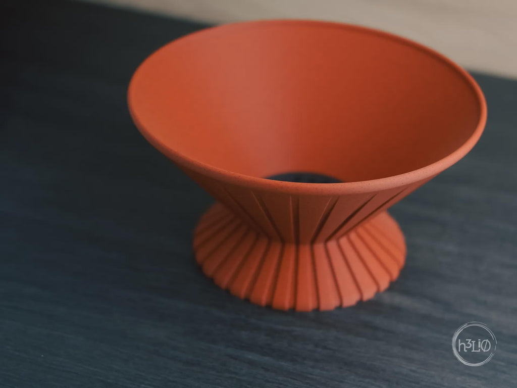Geometric Fruit Bowl, 3D printed in PLA, view 4 of 6