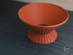 Geometric Fruit Bowl, 3D printed in PLA, view 4 of 6