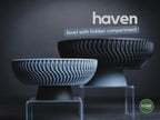 Haven Geometric Bowl, 3D printed in PLA