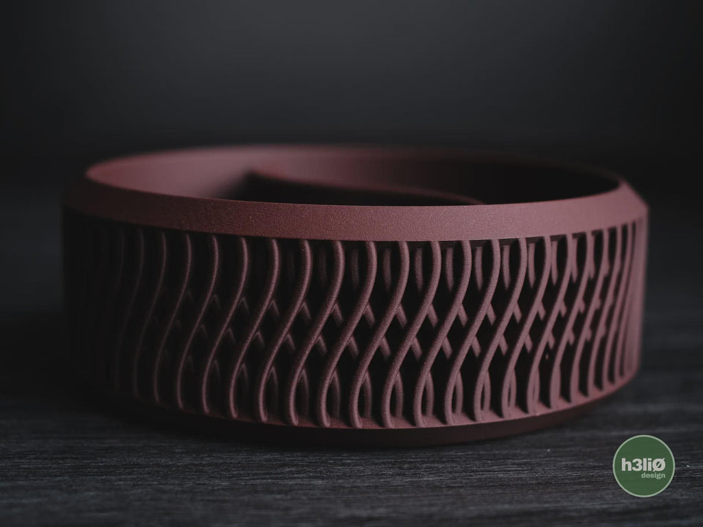 Helix Catch-All Bowl, 3D printed in PLA, view 9 of 12