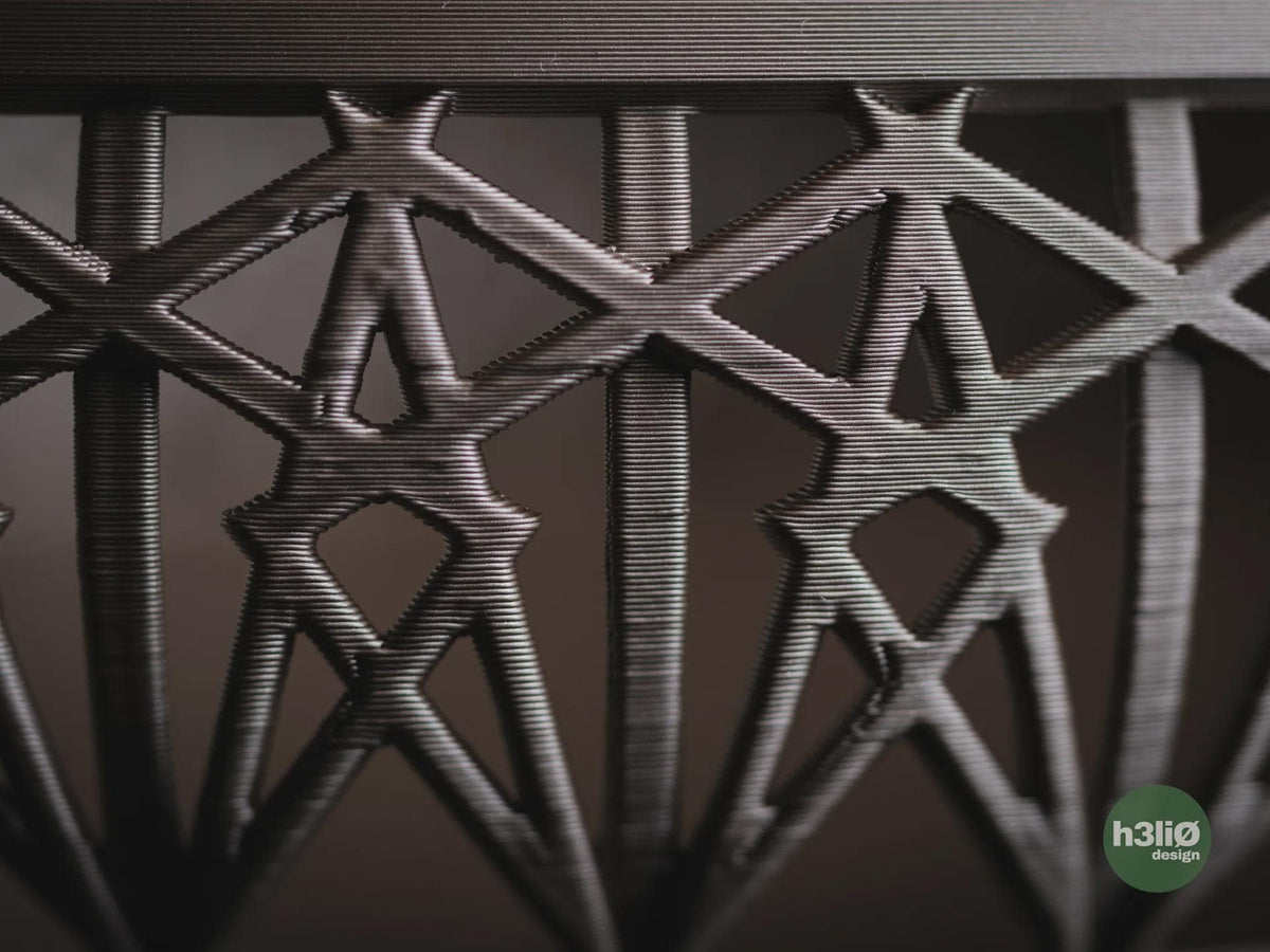 Christmas Geometric Bowl, 3D printed in PLA, view 5 of 14