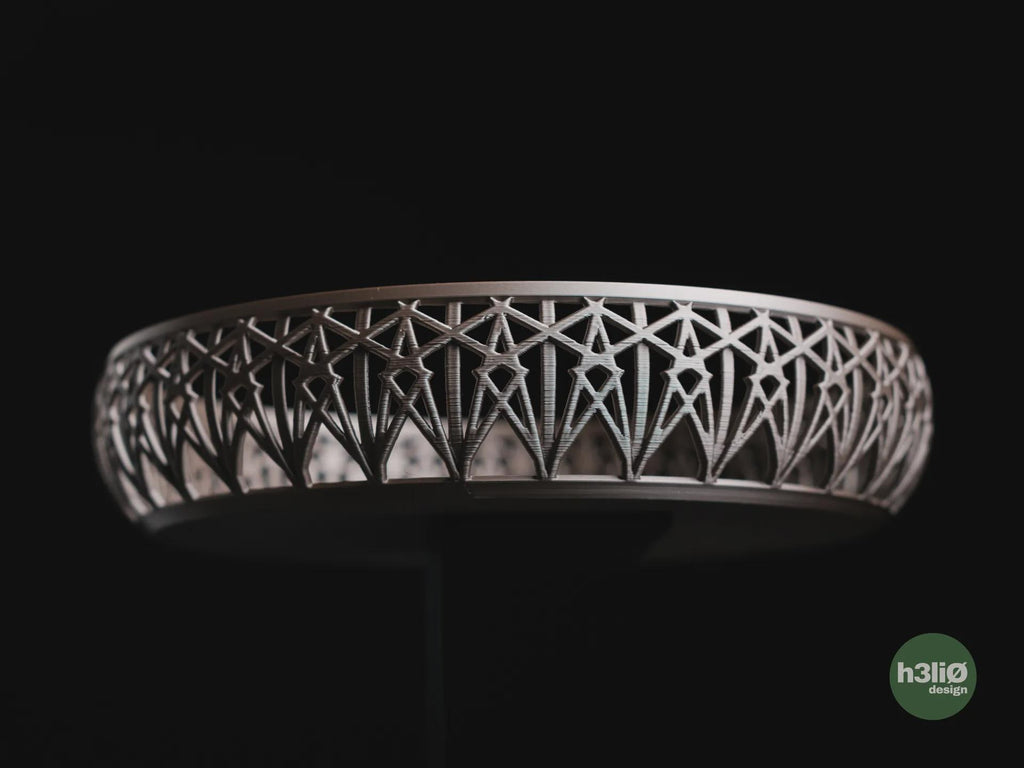 Christmas Geometric Bowl, 3D printed in PLA, view 8 of 14