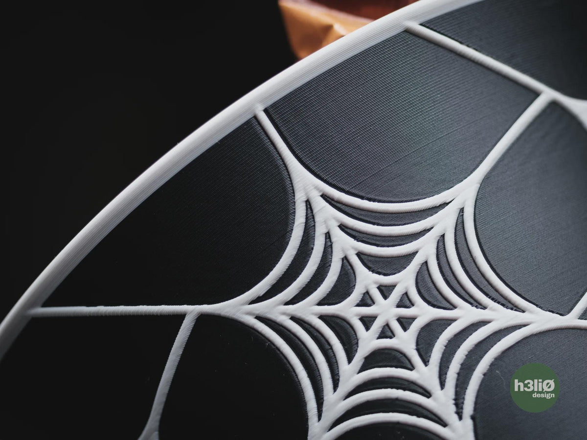 Halloween Geometric Bowl, 3D printed in PLA, view 4 of 12