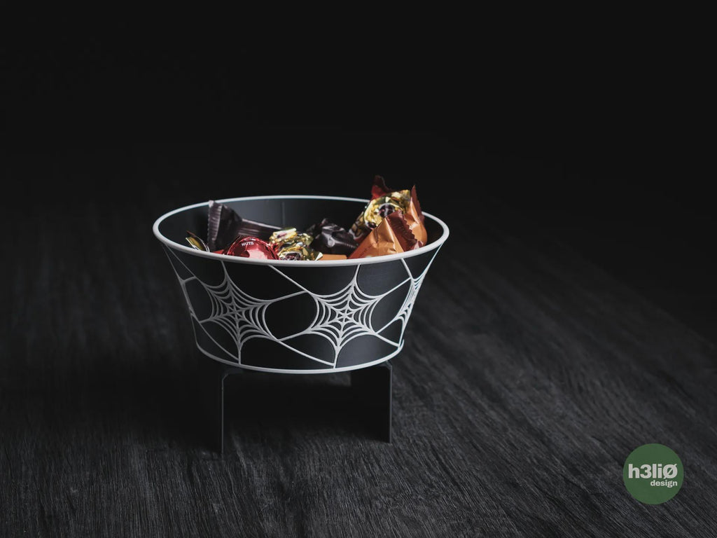 Halloween Geometric Bowl, 3D printed in PLA, view 9 of 12