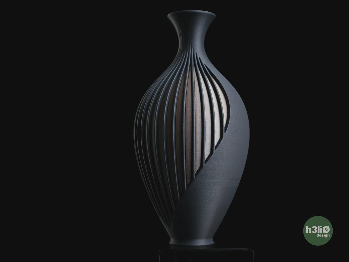 Wisp Geometric Vase, 3D printed in PLA, view 10 of 14