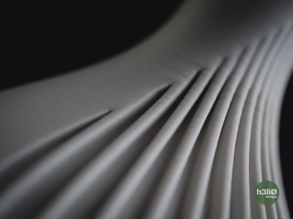Wisp Geometric Vase, 3D printed in PLA, view 5 of 14