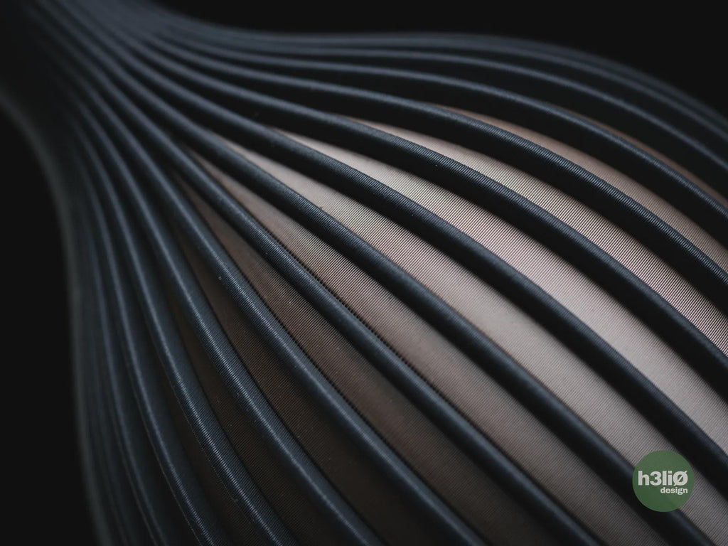 Wisp Geometric Vase, 3D printed in PLA, view 14 of 14