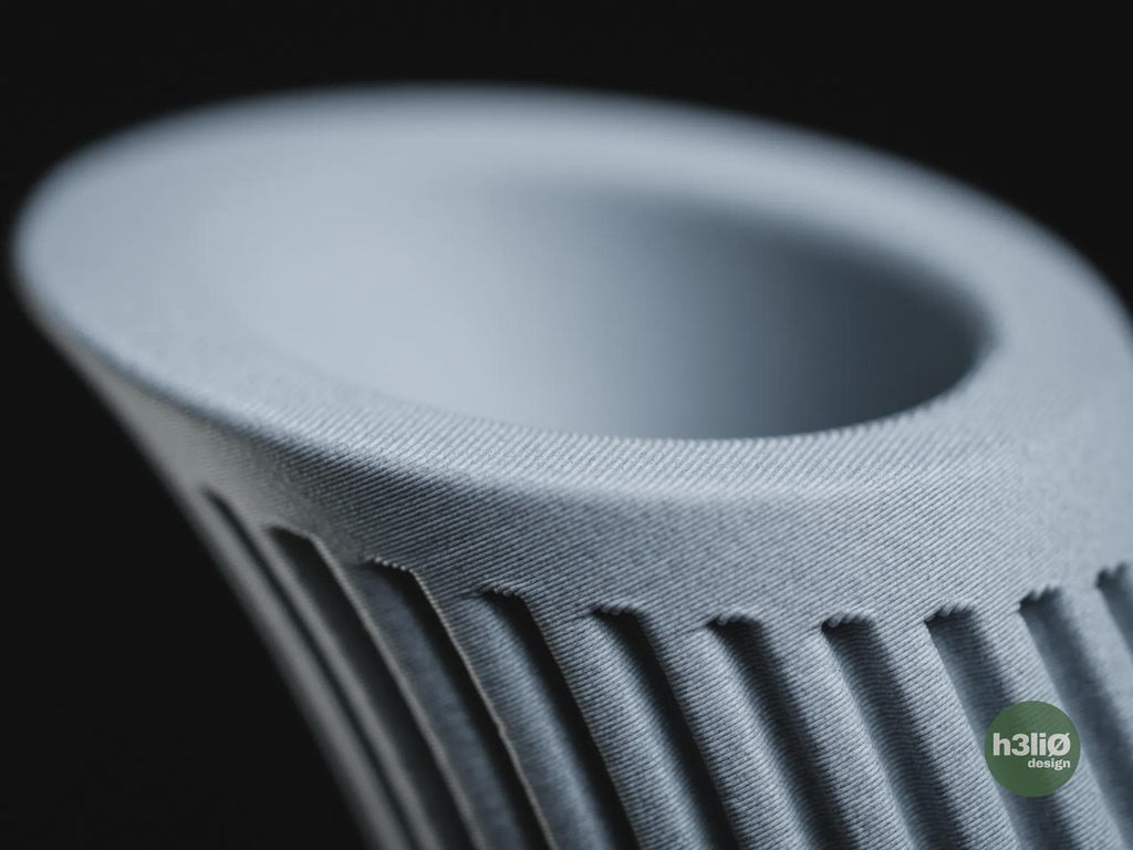 Lagos Geometric Vase, 3D printed in PLA, view 8 of 14