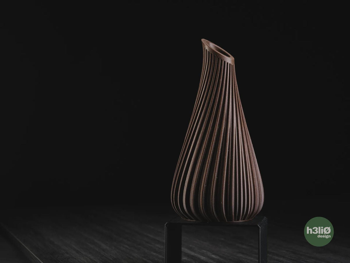 Lagos Geometric Vase, 3D printed in PLA, view 10 of 14