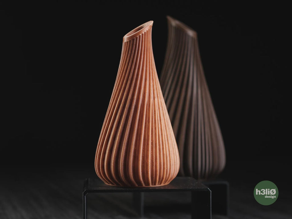 Lagos Geometric Vase, 3D printed in PLA, view 13 of 14