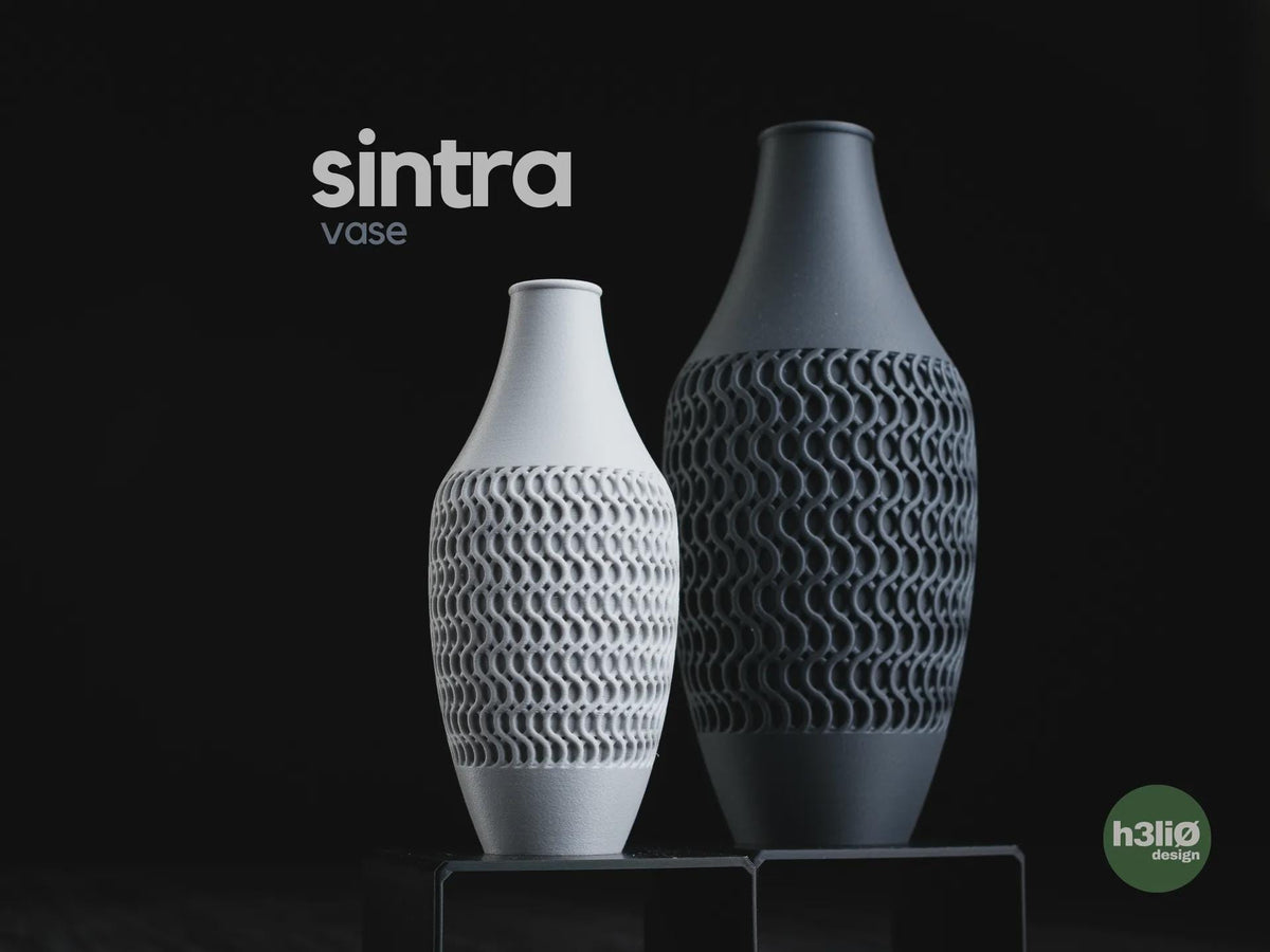Sintra Geometric Vase, 3D printed in PLA Main image