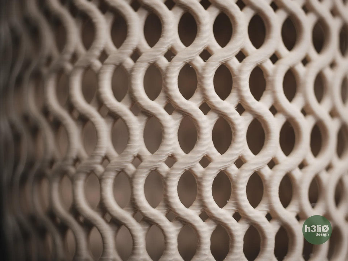 Mafra Geometric Vase, 3D printed in PLA, view 5 of 12