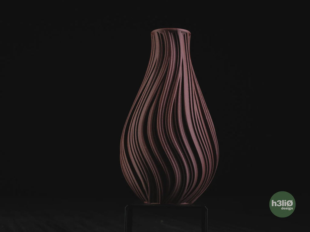 Odemira Geometric Vase, 3D printed in PLA, view 4 of 16