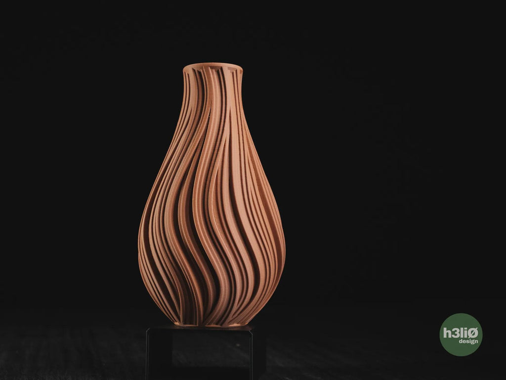 Odemira Geometric Vase, 3D printed in PLA, view 6 of 16