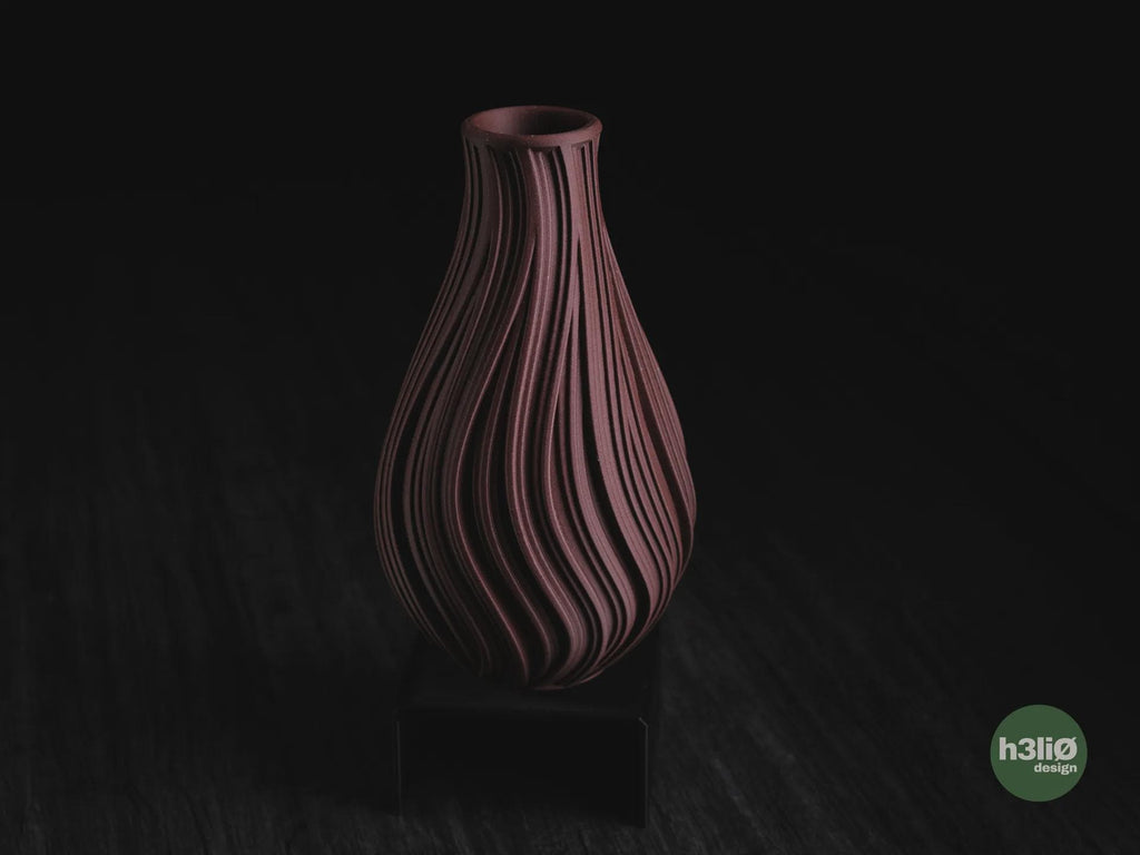 Odemira Geometric Vase, 3D printed in PLA, view 8 of 16