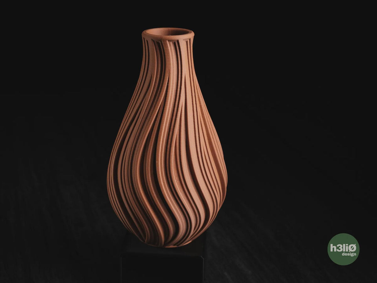 Odemira Geometric Vase, 3D printed in PLA, view 11 of 16