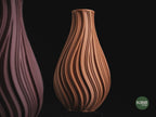 Odemira Geometric Vase, 3D printed in PLA, view 9 of 16