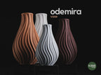 Odemira Geometric Vase, 3D printed in PLA