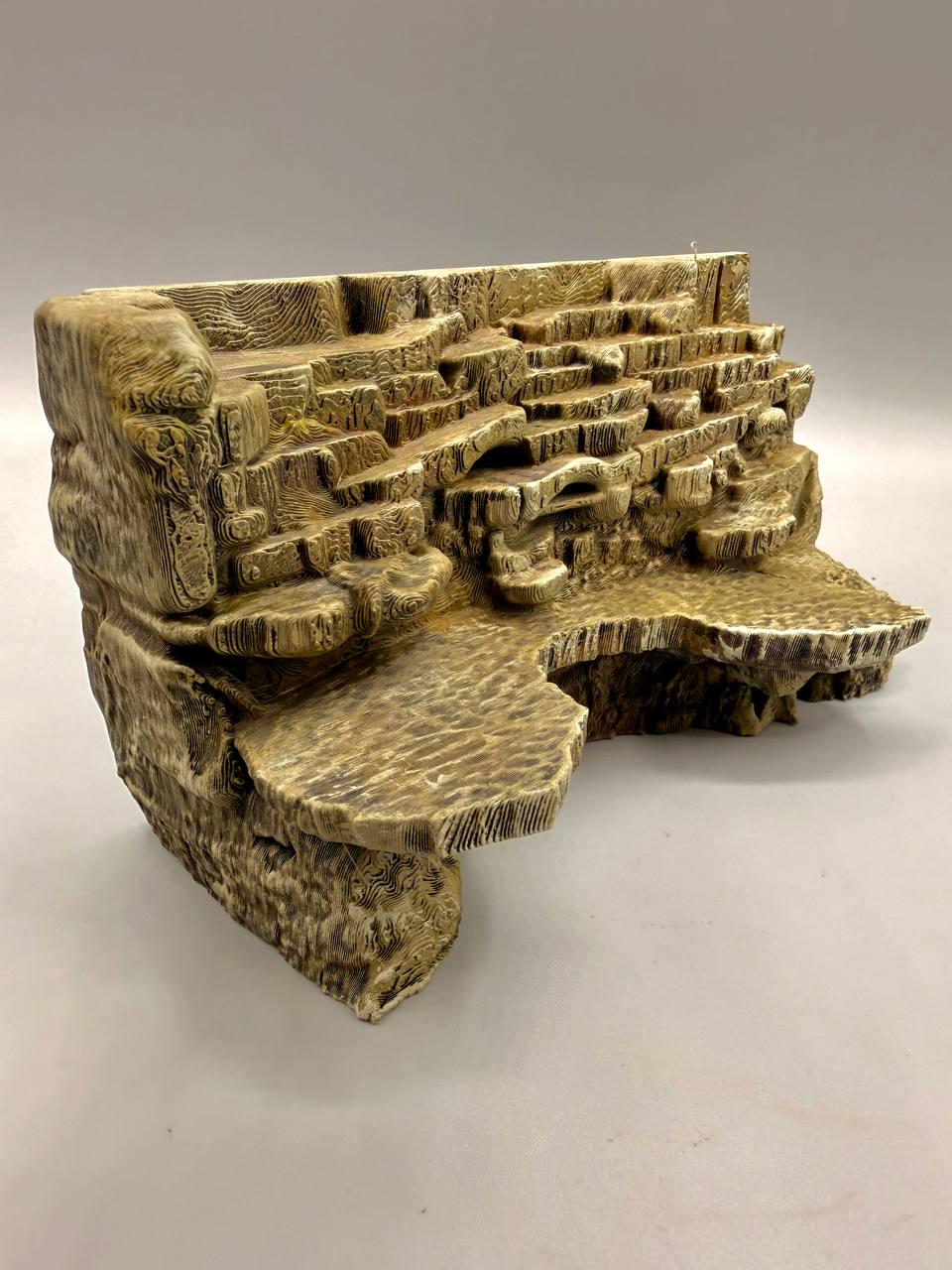 Terraces 3D Background, 3D printed in PETG, view 2 of 6