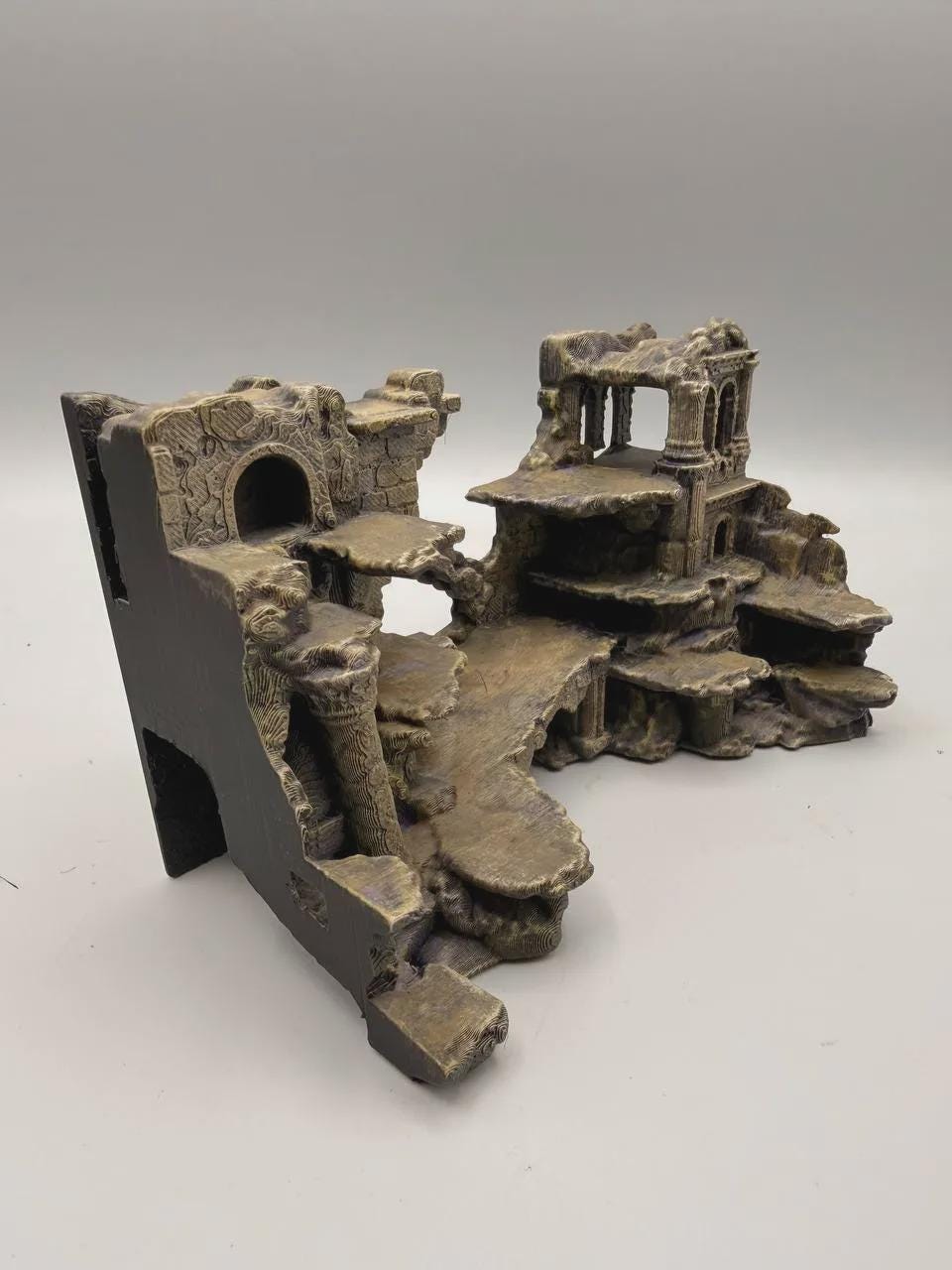 The Breach 3D Background, 3D printed in PETG, view 5 of 6