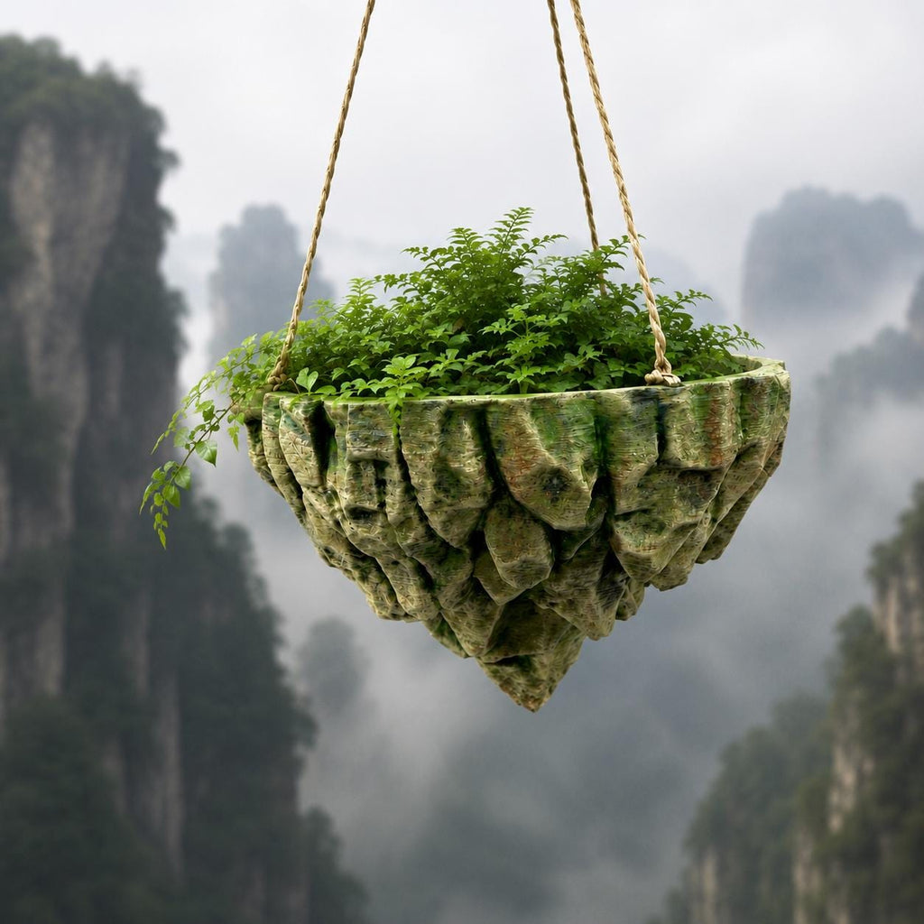Pandora Hanging Planter, 3D printed in PLA