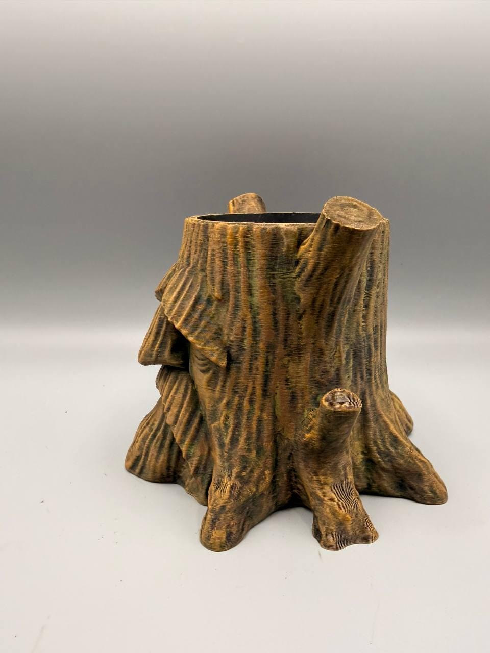 Deku Tree Planter Style II, 3D printed in PLA, view 8 of 10
