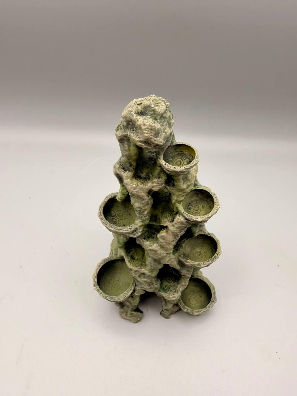 Mountain Planter, 3D printed in PETG, view 6 of 8
