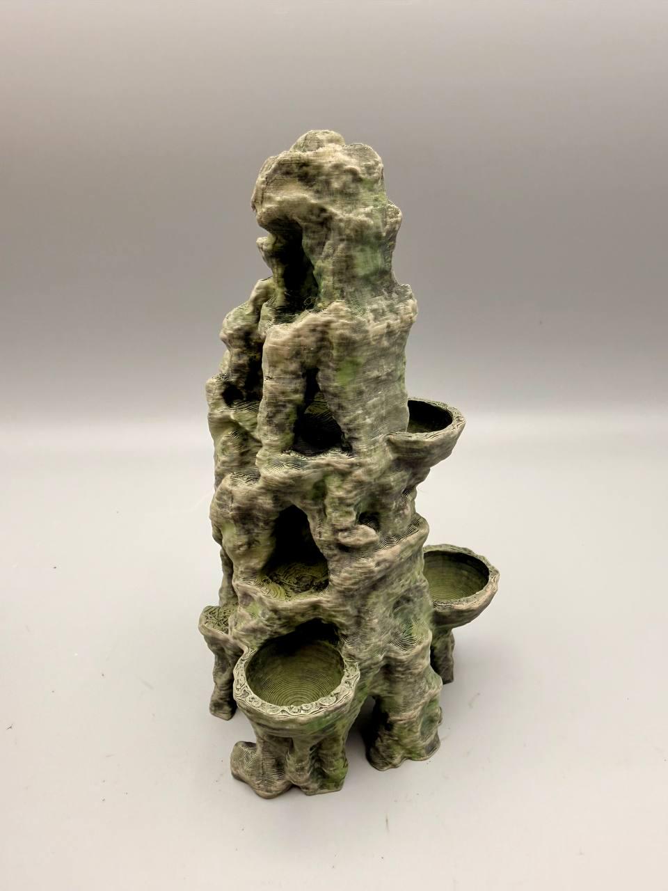 Mountain Planter, 3D printed in PETG, view 3 of 8