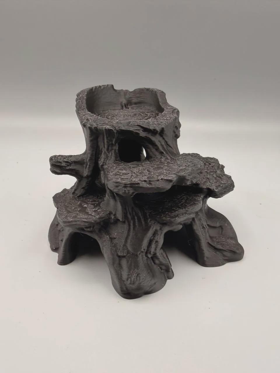 Root Platform Cave, 3D printed in PETG, view 3 of 9