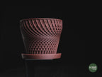 Adrift Geometric Planter, 3D printed in PLA, view 3 of 11