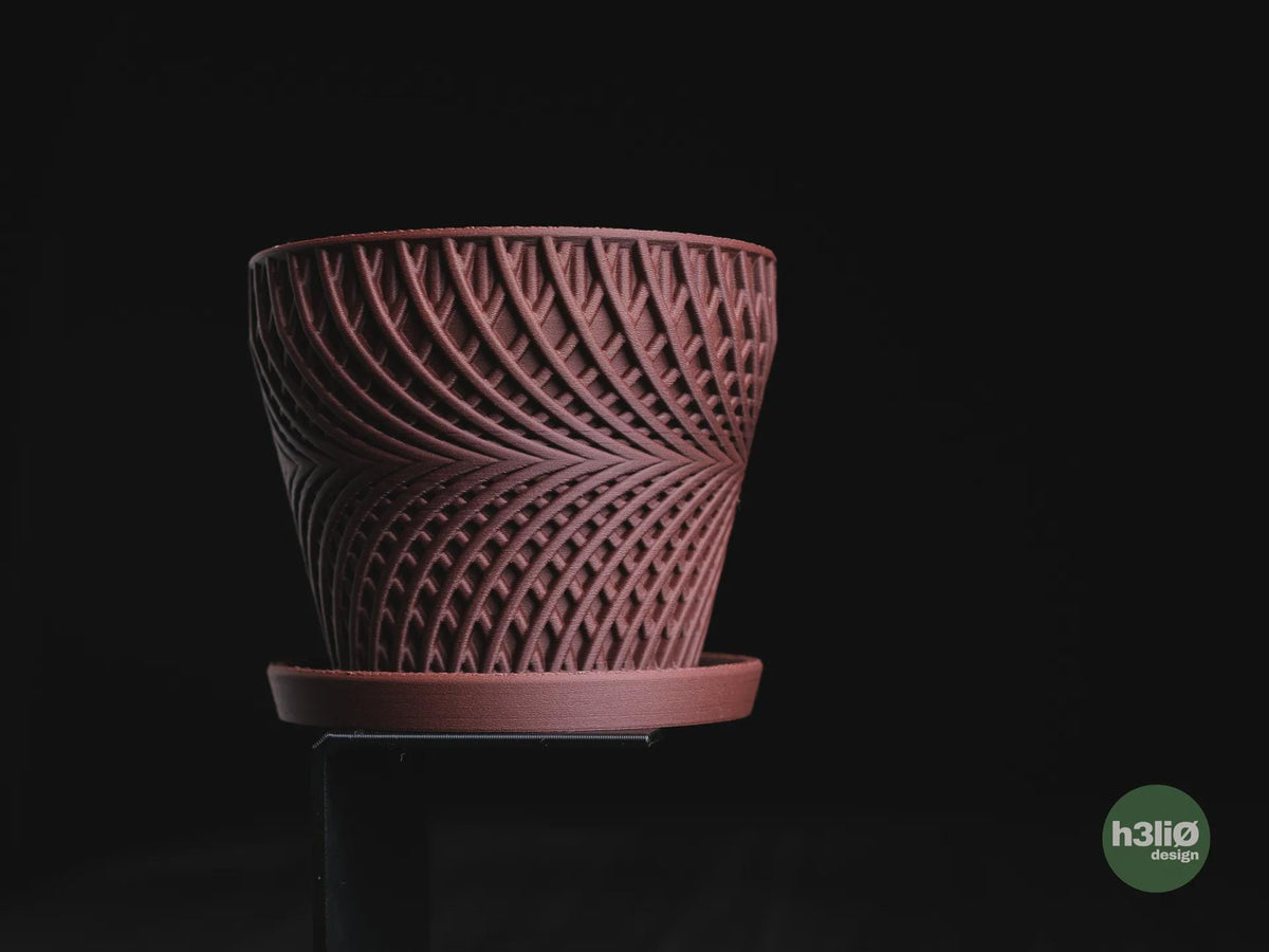 Adrift Geometric Planter, 3D printed in PLA, view 3 of 11