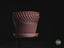 Adrift Geometric Planter, 3D printed in PLA, view 3 of 11