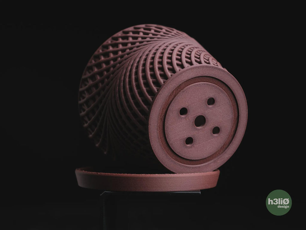 Adrift Geometric Planter, 3D printed in PLA, view 4 of 11
