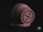 Adrift Geometric Planter, 3D printed in PLA, view 4 of 11