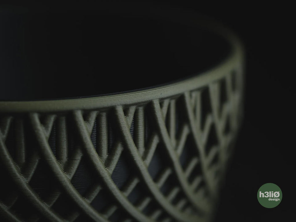 Adrift Geometric Planter, 3D printed in PLA, view 9 of 11