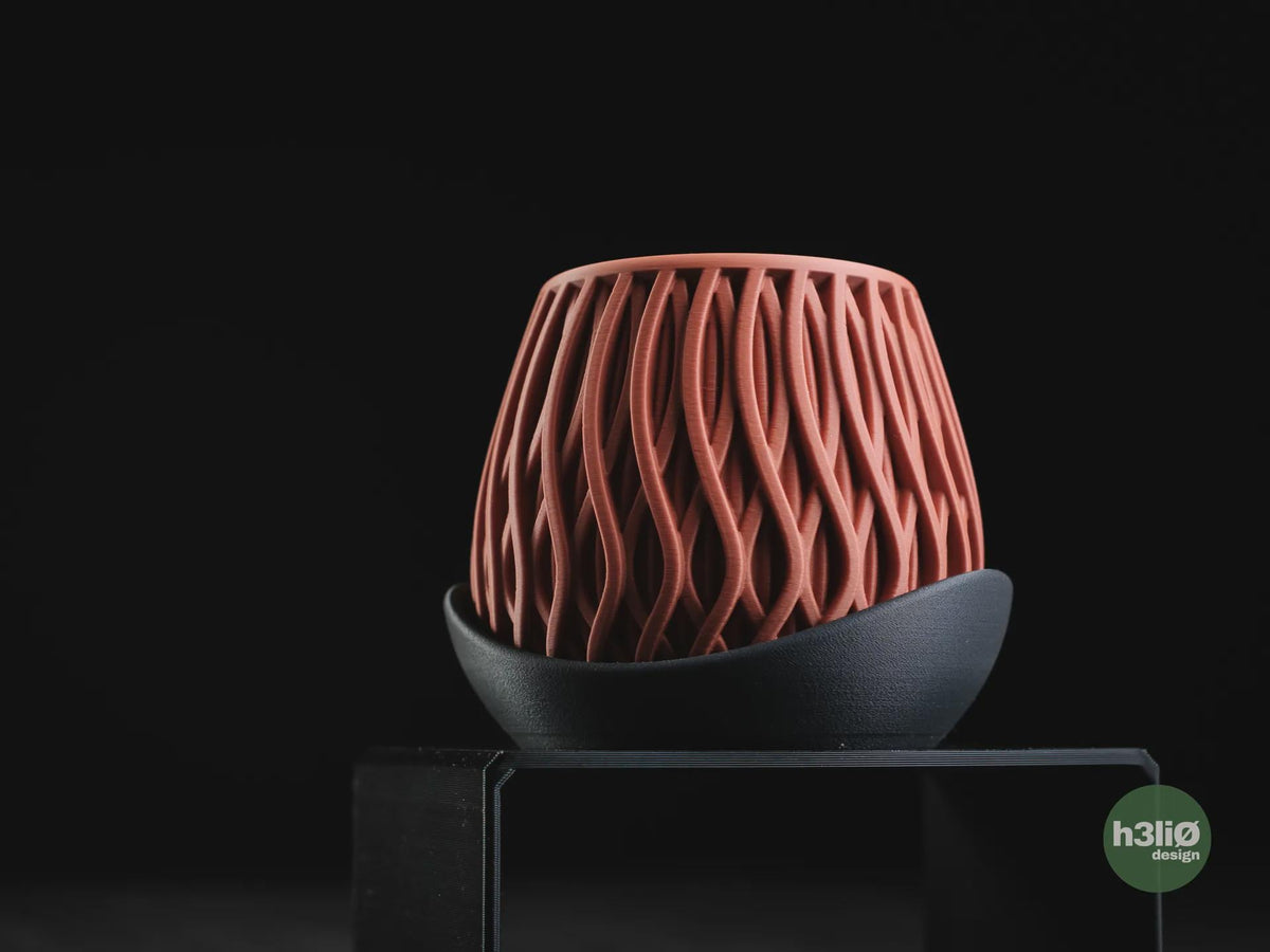 Alvao Geometric Planter, 3D printed in PLA, view 4 of 14