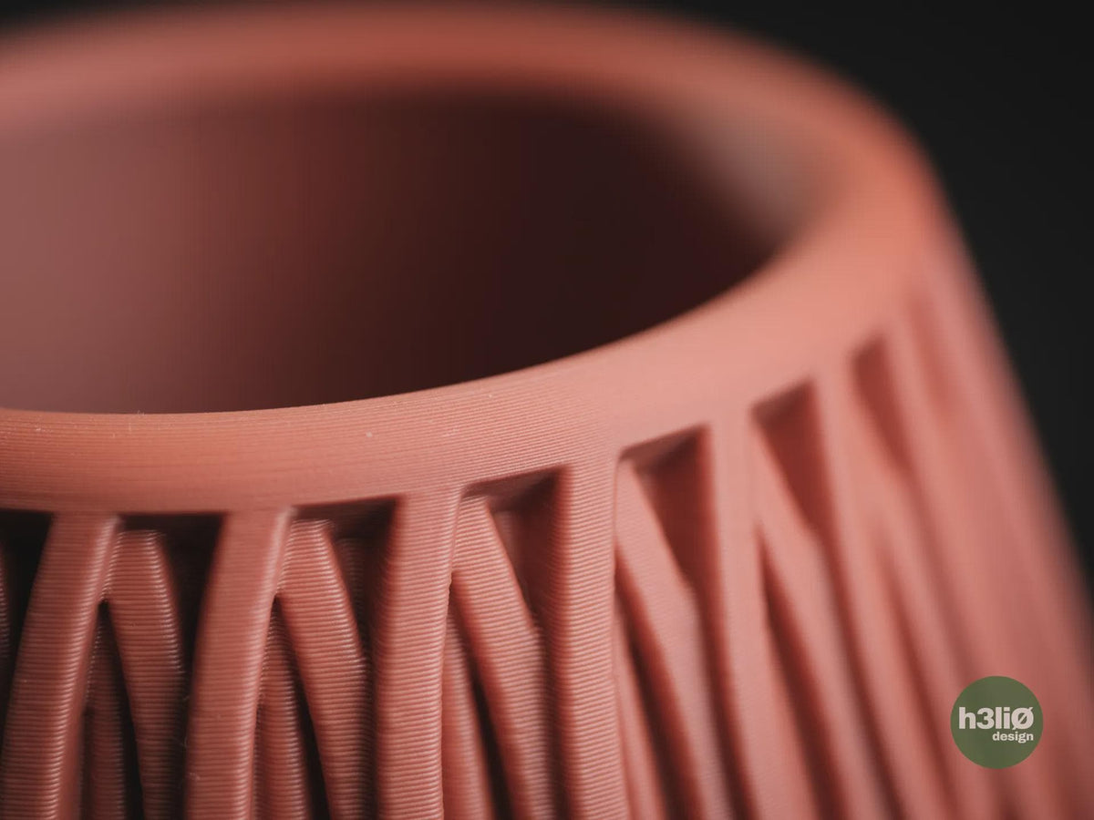 Alvao Geometric Planter, 3D printed in PLA, view 10 of 14